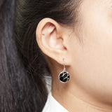 Round Dangle Earrings