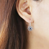 Lotus Dangle Earrings