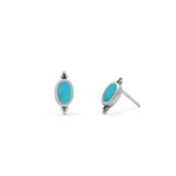 Sierra Turquoise Stud Earrings
