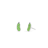 Smiley Pickle Stud Earrings