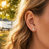 Smiley Pickle Stud Earrings