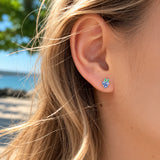 Blueberry Stud Earrings