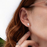 Palm Flip Flop Stud Earrings