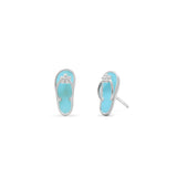Summer Flip Flop Stud Earrings
