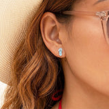 Summer Flip Flop Stud Earrings