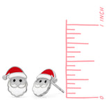 Santa Face Studs