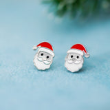 Santa Face Studs