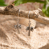 Palm Tree Dangle Earrings