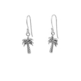 Palm Tree Dangle Earrings