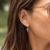 Palm Tree Dangle Earrings