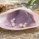Twinkle Studs with Opal