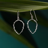 Vine Teardrop Dangle Earrings