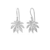 Papaya Leaf Dangle Earrings