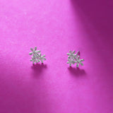 Daisy Flower Bunch Stud Earrings
