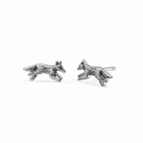 Wolf Oxidized Studs (ES 2607)