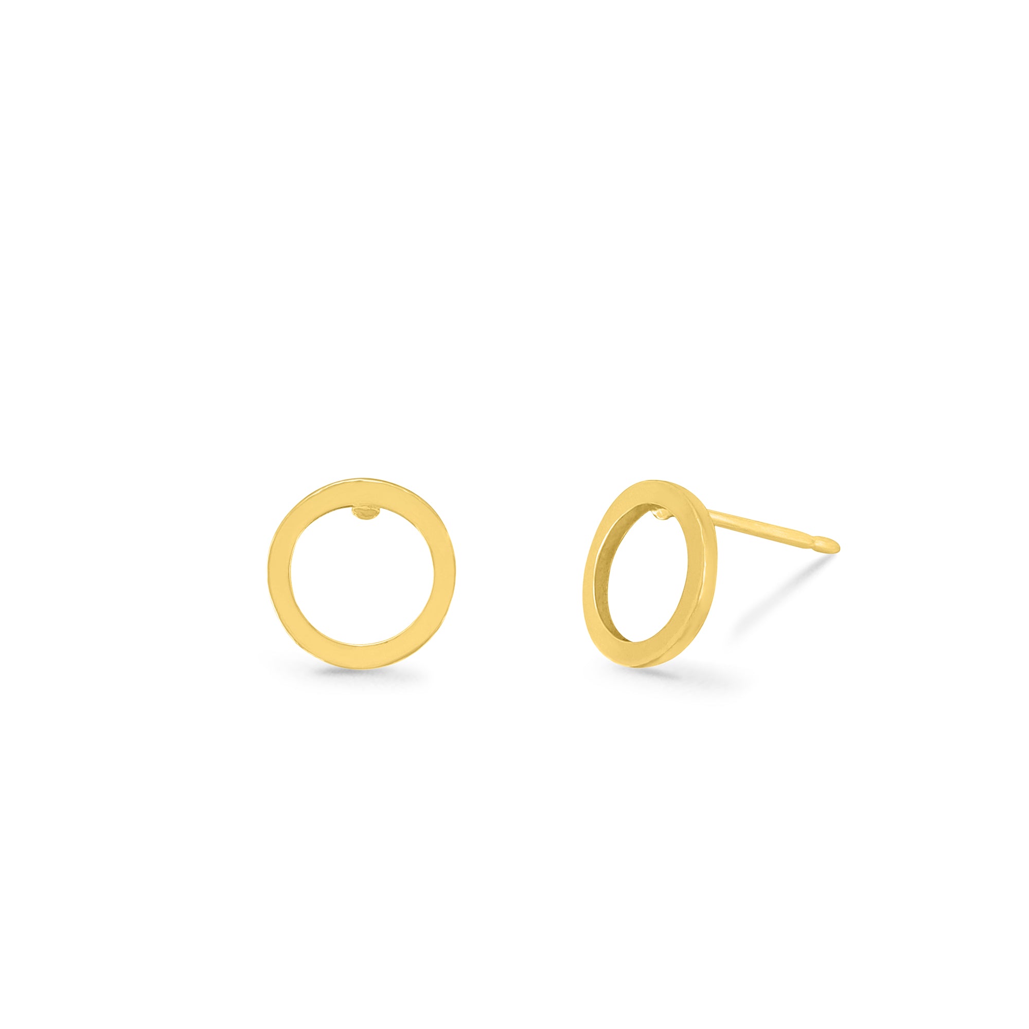 Belle Open Circle Studs