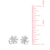 Clare Bloom Flower CZ Studs