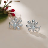 Clare Bloom Flower CZ Studs