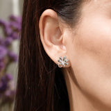 Clare Bloom Flower CZ Studs