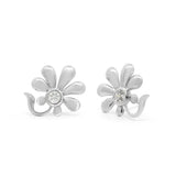 Clare Bloom Flower CZ Studs