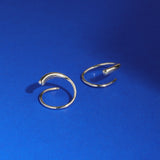 Minimalist Wrap Pull Through Hoops