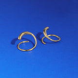 Minimalist Wrap Pull Through Hoops