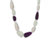 Amazonite Charoite Necklace