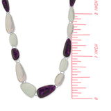 Amazonite Charoite Necklace