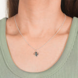 Teardrop Stone Necklace