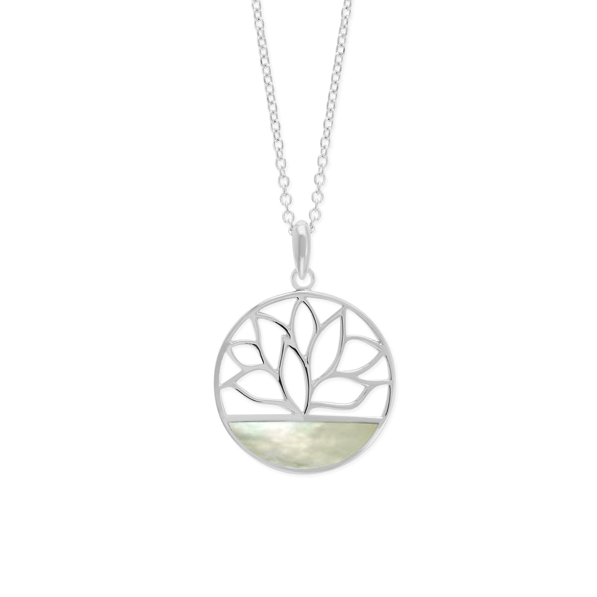 Lotus Stone Necklace
