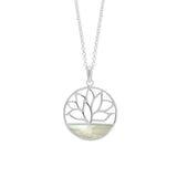 Lotus Stone Necklace