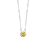 Belle Solo Birthstone Pendant Necklace