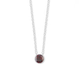 Belle Solo Birthstone Pendant Necklace