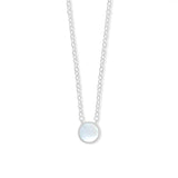 Belle Solo Birthstone Pendant Necklace