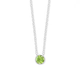 Belle Solo Birthstone Pendant Necklace