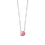 Belle Solo Birthstone Pendant Necklace