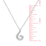 Tidal Spiral Necklace