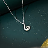 Tidal Spiral Necklace