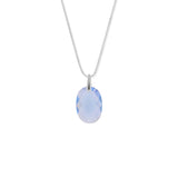 Oval Gemstone Necklace