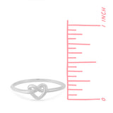 Knot Heart Ring