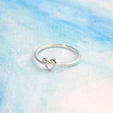 Knot Heart Ring