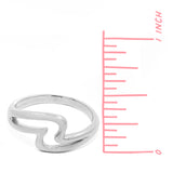 Open Curve Ring
