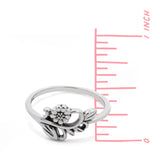 Petite Bloom Vine Ring