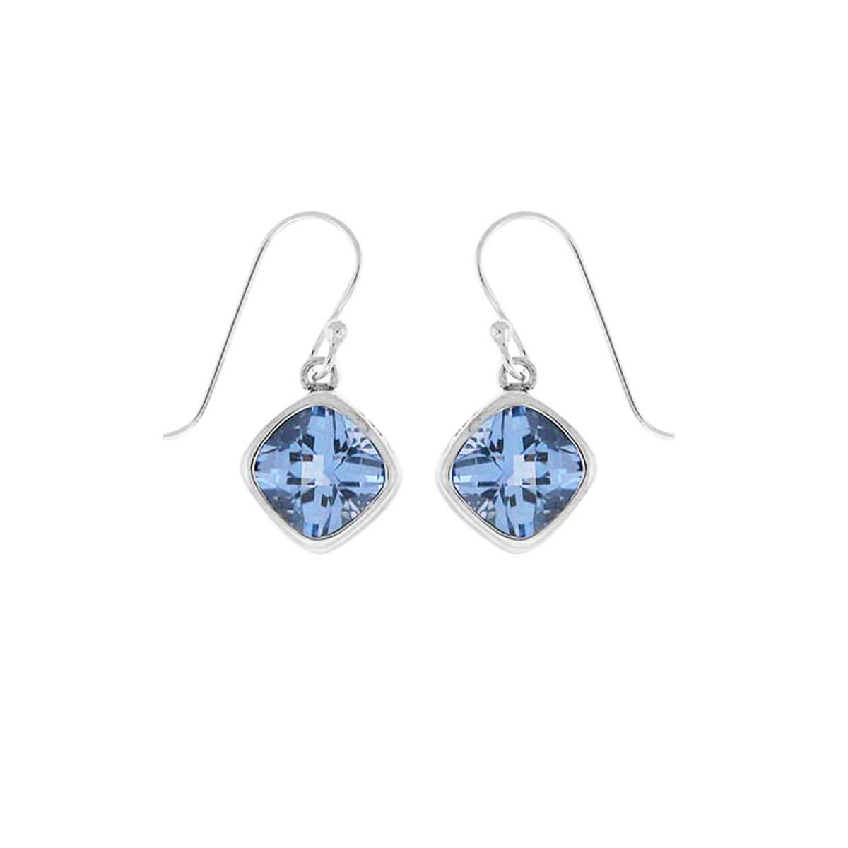 Radiant Gemstone Dangle Earrings