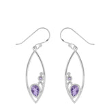 Gemstone Classic Dangle Earrings