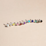 Belle Mini Studs with Stone