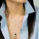 Boma Jewelry Alina Yin Yang Pendant Necklace with Stone