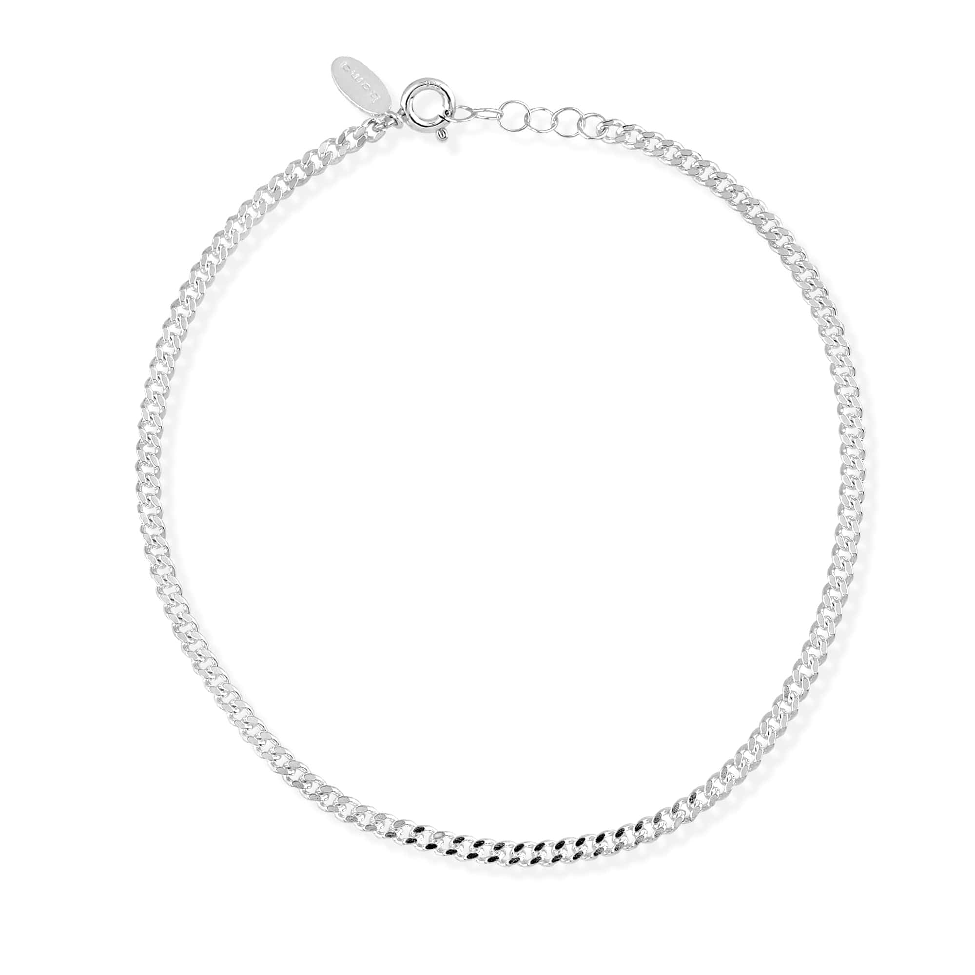 Boma Jewelry Anklets Curb Chain Anklet 9"