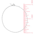 Boma Jewelry Anklets Figaro Chain Anklet 9"