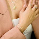 Boma Jewelry Bangle Nami Hammered Texture Bangle